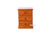 Picture of SAMANTHA 3-Drawer Solid Pine Bedside Table