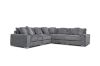 Picture of WINSTON Corduroy Modular Sofa (Grey) - Armless Chair