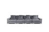 Picture of WINSTON Corduroy Modular Sofa (Grey) - Armless Chair