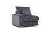 Picture of WINSTON Corduroy Modular Sofa (Grey) - Armless Chair