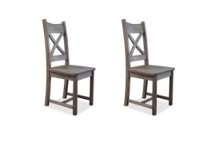 Picture of WESTMINSTER Dining Chair with Timber Seat (Classic Walnut) - 2 Chairs in 1 Carton