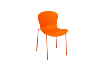 Picture of LINZ Stackable Dining/Cafe Chair (Orange)