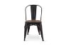 Picture of TOLIX Replica Dining Chair With Solid Pine Wood (Matt Black)