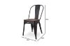 Picture of TOLIX Replica Dining Chair With Solid Pine Wood (Matt Black)