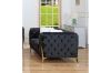 Picture of MANCHESTER 3/2/1 Seater Button-Tufted Velvet Fabric Sofa Range (Black)