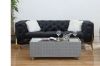 Picture of MANCHESTER 3/2/1 Seater Button-Tufted Velvet Fabric Sofa Range (Black)