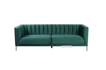 Picture of FALCON Peacock Green Sofa - 3 Seat
