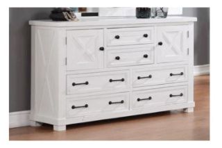 Picture of PURELAND Solid Pine Wood (White) - Dressing Table Only
