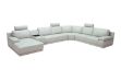 Picture of CASTLEFORD Corner Sofa (100% Genuine Leather) - Chaise Facing Left