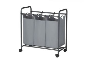 Picture of RAYA 3 Bags Laundry Sorter Cart 