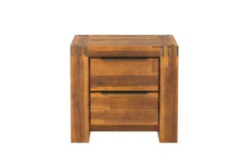 Picture of ASTON Acacia 2-Drawer Bedside