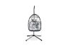 Picture of RONY Folding Hanging Chair with Grey Cushion