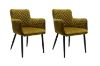 Picture of MILLY Velvet Armchair (Yellow)