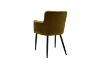 Picture of MILLY Velvet Armchair (Yellow) - Single