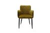 Picture of MILLY Velvet Armchair (Yellow) - Each