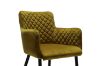 Picture of MILLY Velvet Armchair (Yellow) - Single