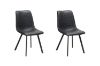 Picture of WESTIN PU Leather Dining Chair (Black) - Each