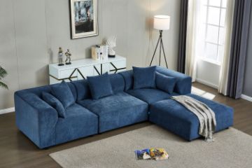 Picture of BARI Memory Foam Fabric Modular Sofa