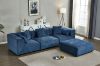 Picture of BARI Memory Foam Fabric Modular Ottoman
