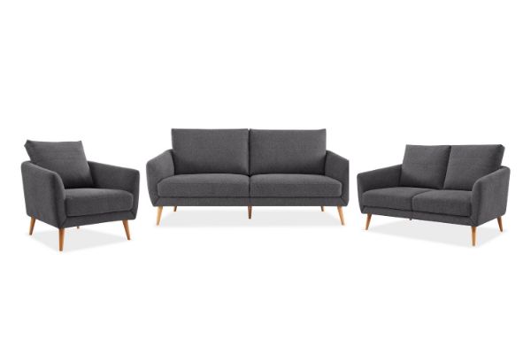 Picture of LORTON Fabric Sofa Range -  3+2+1 Sofa Set