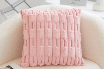 Picture of PLUSH Cushion with Inner (43cmx43cm) -Pink