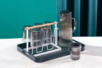 Picture of 7PC Jug with Cups Set (Smoky Grey)