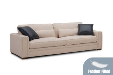 Picture of STANFORD Feather Filled Sofa - 3.5 Seat