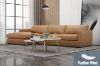 Picture of MAIA Feather Filled Sectional 100% Oil Waxed Leather Sofa