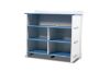 Picture of LEGARE Tool Free Dresser with Mirror by Legaré  (Blue) 