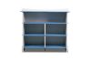 Picture of LEGARE Tool Free Dresser with Mirror by Legaré  (Blue) 