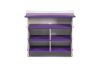 Picture of LEGARE Tool Free Dresser with Mirror by Legaré  (Purple) 