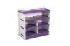 Picture of LEGARE Tool Free Dressing Table with Mirror by Legaré  (Purple) 