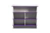 Picture of LEGARE Tool Free Dresser with Mirror by Legaré  (Purple) 