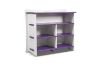 Picture of LEGARE Tool Free Dresser with Mirror by Legaré  (Purple) 