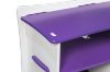 Picture of LEGARE Tool Free Dresser with Mirror by Legaré  (Purple) 