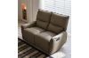 Picture of NICOLE Genuine Leather Reclining Sofa Range - 1R