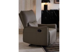 Picture of NICOLE Genuine Leather Reclining Sofa Range - 1R