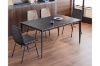 Picture of BRUTUS 1.5M 5PC/7PC Sintered Stone Top Dining Set (Dark Grey)