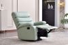 Picture of OLIVIO 360° Swivel Manual Recliner Lounge Chair With Mobile Holder (Light Green)