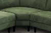 Picture of OLSEN Aragon Fabric Corner Sofa (Green)