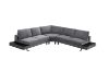 Picture of OLSEN Aragon Fabric Corner Sofa (Grey)