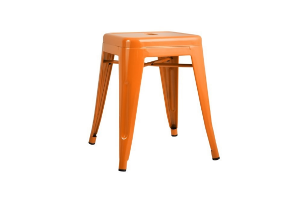 Picture of TOLIX Replica Stool Seat H45 -Orange