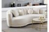 Picture of WESLEY 3/2 Velvet Sofa Range (Beige)