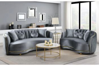 Picture for manufacturer WESLEY Velvet Sofa Collection