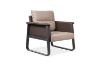 Picture of REPOSE Sofa Range (Brown) - 1 Seater