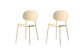 Picture of AVIVA Lounge Chair (Light Yellow) -2 Chairs in 1 Carton