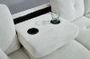 Picture of NEBULA Premium Sectional Sofa with Storage Ottoman -Chaise Facing Right (Off White)