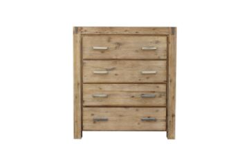 Picture of SPRINGBROOK 4-Drawer Solid Acacia Wood Tallboy