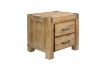 Picture of SPRINGBROOK 2-Drawer Solid Acacia Wood Bedside Table