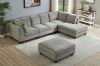 Picture of LIBERTY PREMIUM Sectional Sofa with Ottoman (Light Grey) 